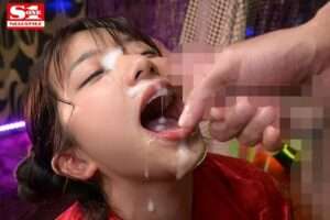 ［川越にこ×ダンディ］共演動画１本を視聴レビュー、見事な濃厚ザーメン顔射で白濁液まみれ！